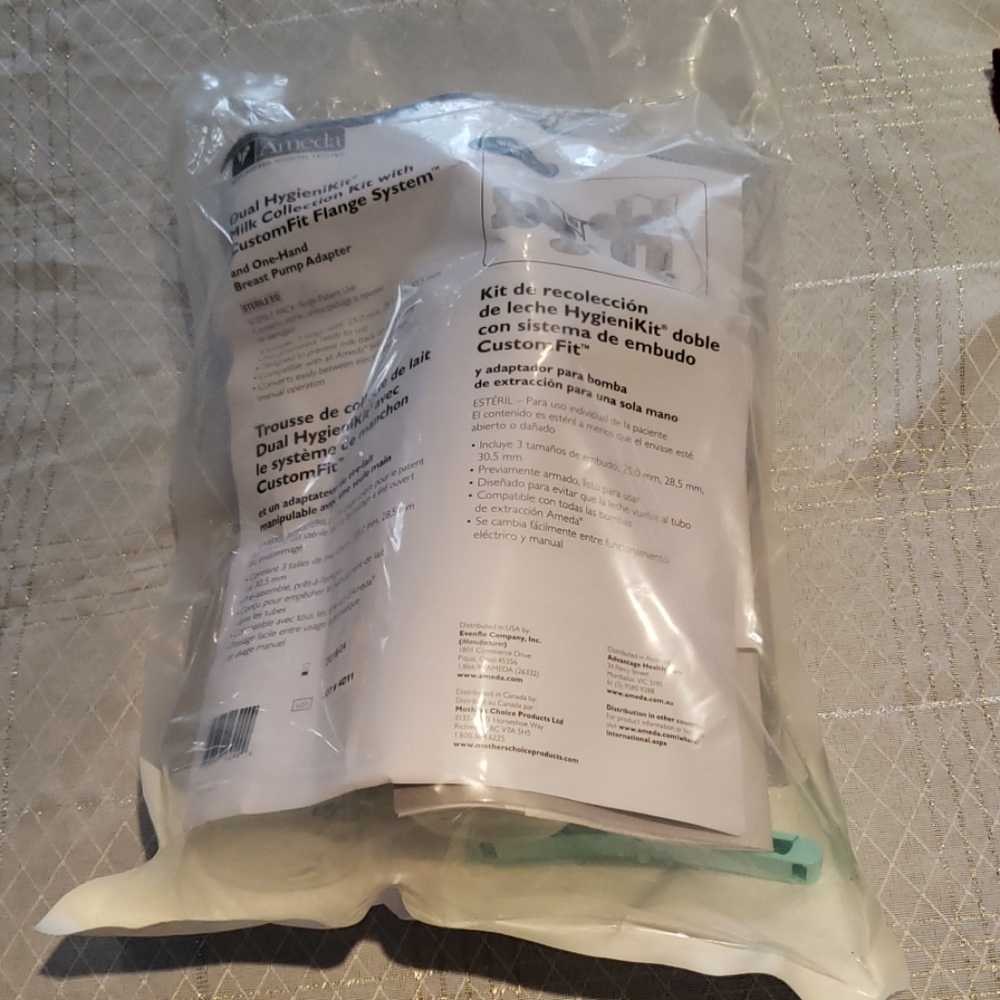 AMEDA Dual HygieniKit Milk Collection System NEW - Picture 2 of 8